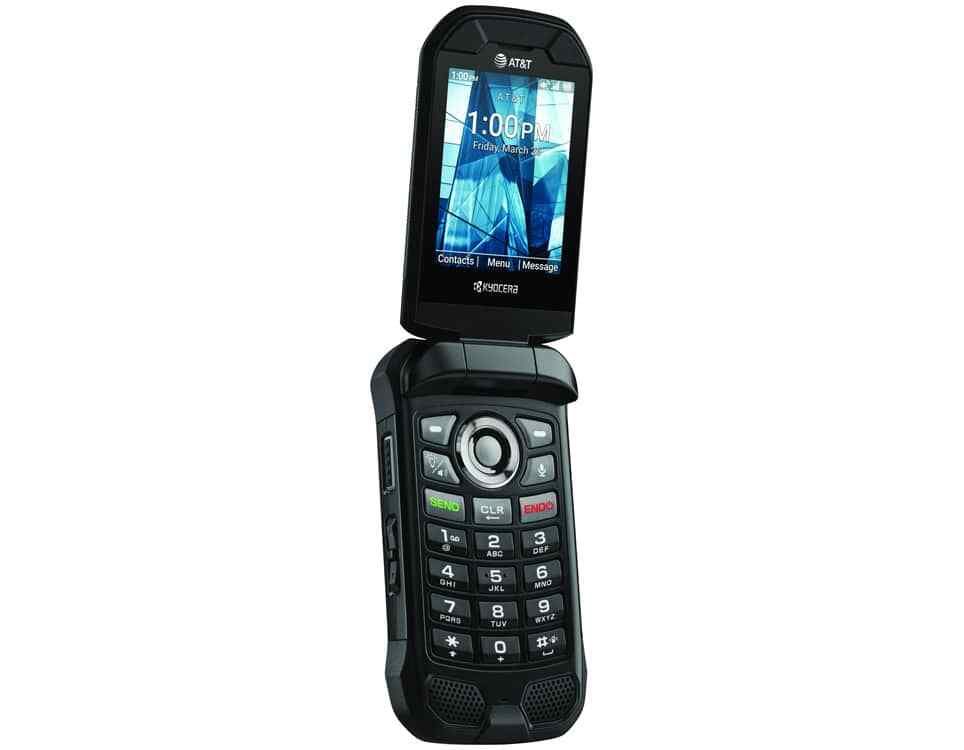 Kyocera DuraXA Equip 4G LTE 16GB PTT Rugged Flip GSM Unlocked T-Mobile (E4831)