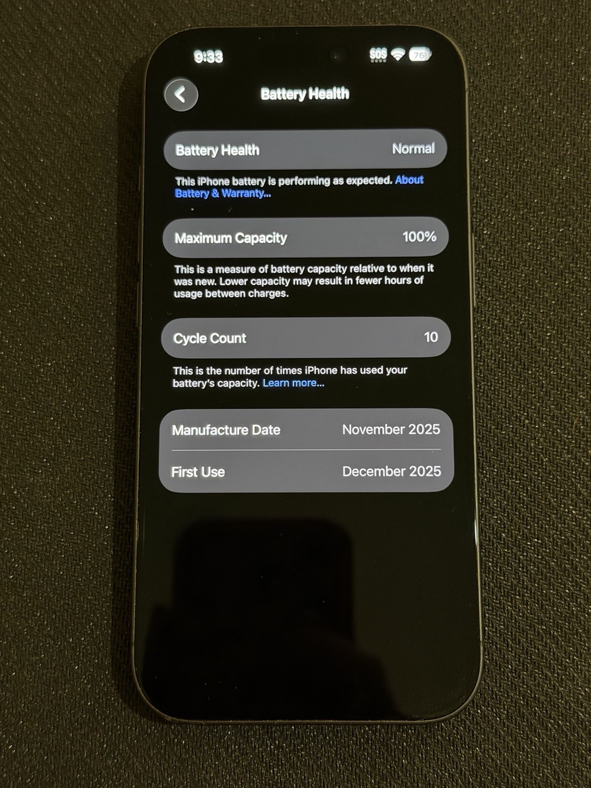 Iphone 17 Black 256G