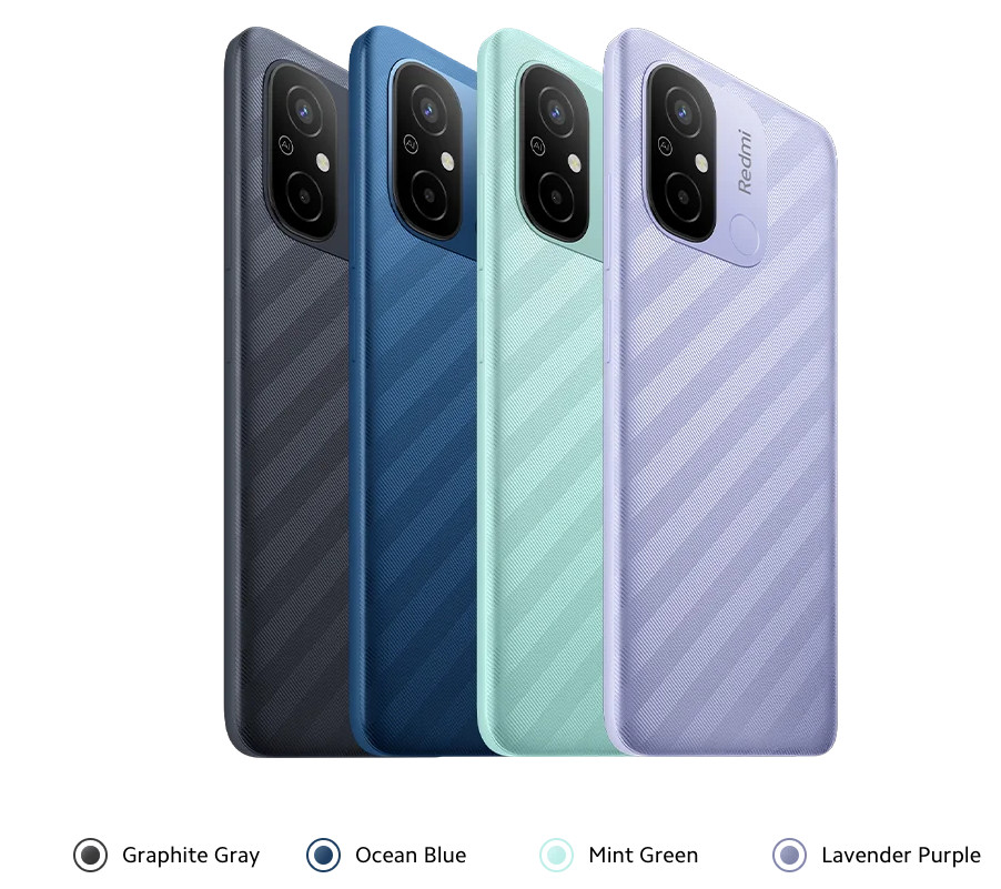 Xiaomi Redmi 12C 4G LTE Lavander Purple – 4GB RAM – 128GB ROM – Unlocked – NEW