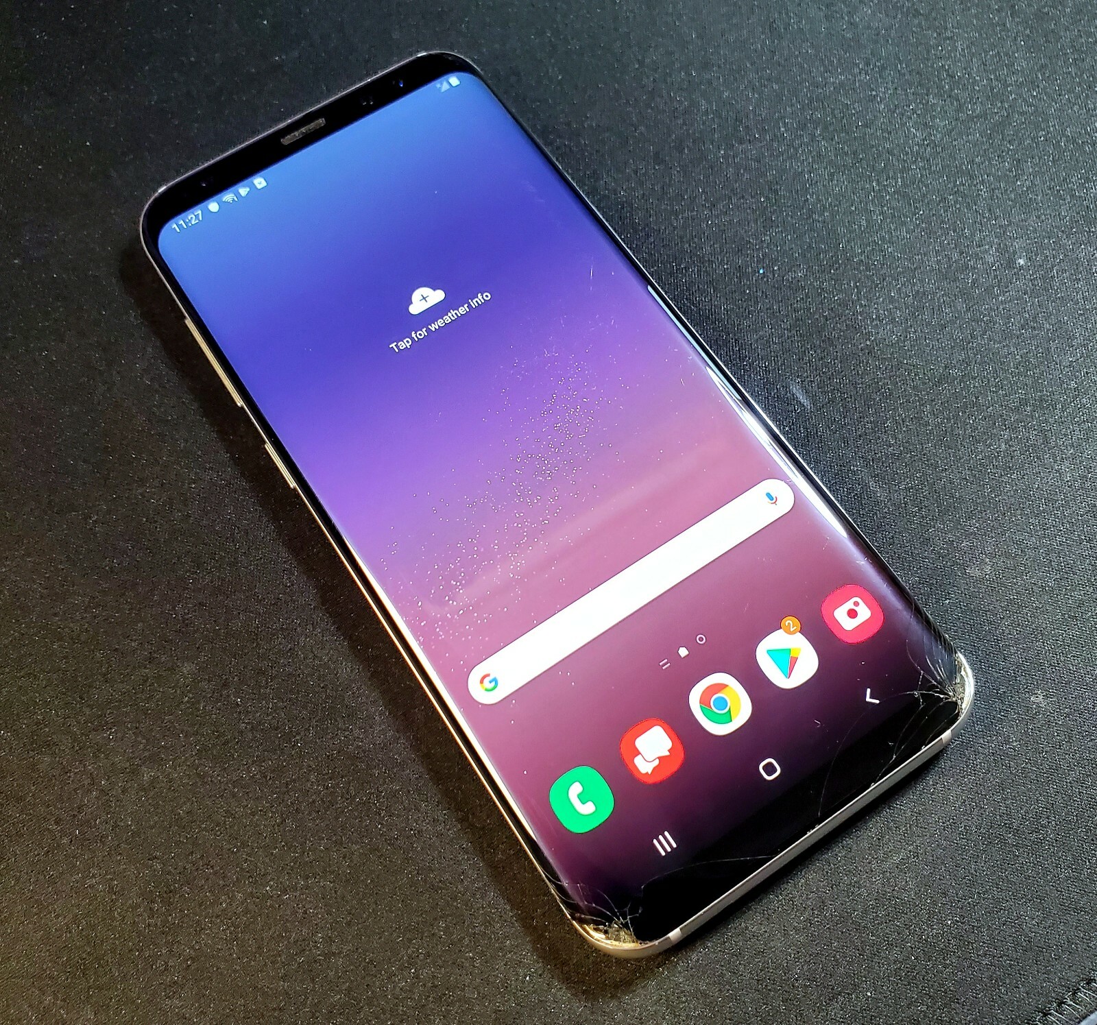Samsung Galaxy S8+ SM-G955U – 64GB – Arctic silver (Verizon) Read Description