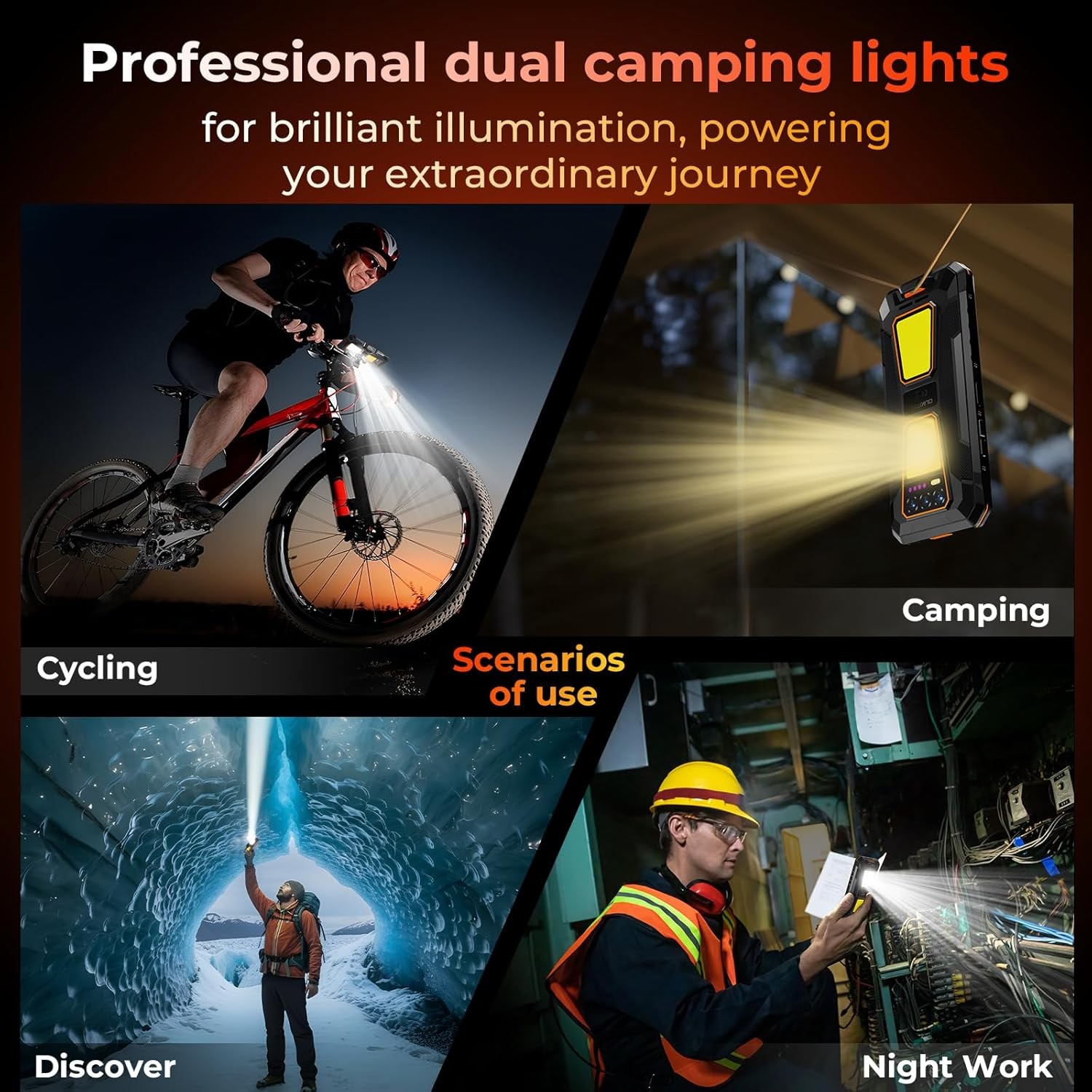 OUKITEL WP58 Pro 5G Rugged Smartphone Android 15 512GB 10000mAh NFC GPS OTG