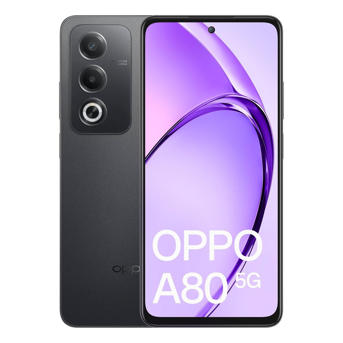 Oppo A80 5G 256GB + 8GB Dual-SIM Factory Unlocked GSM Smartphone – Starry Black