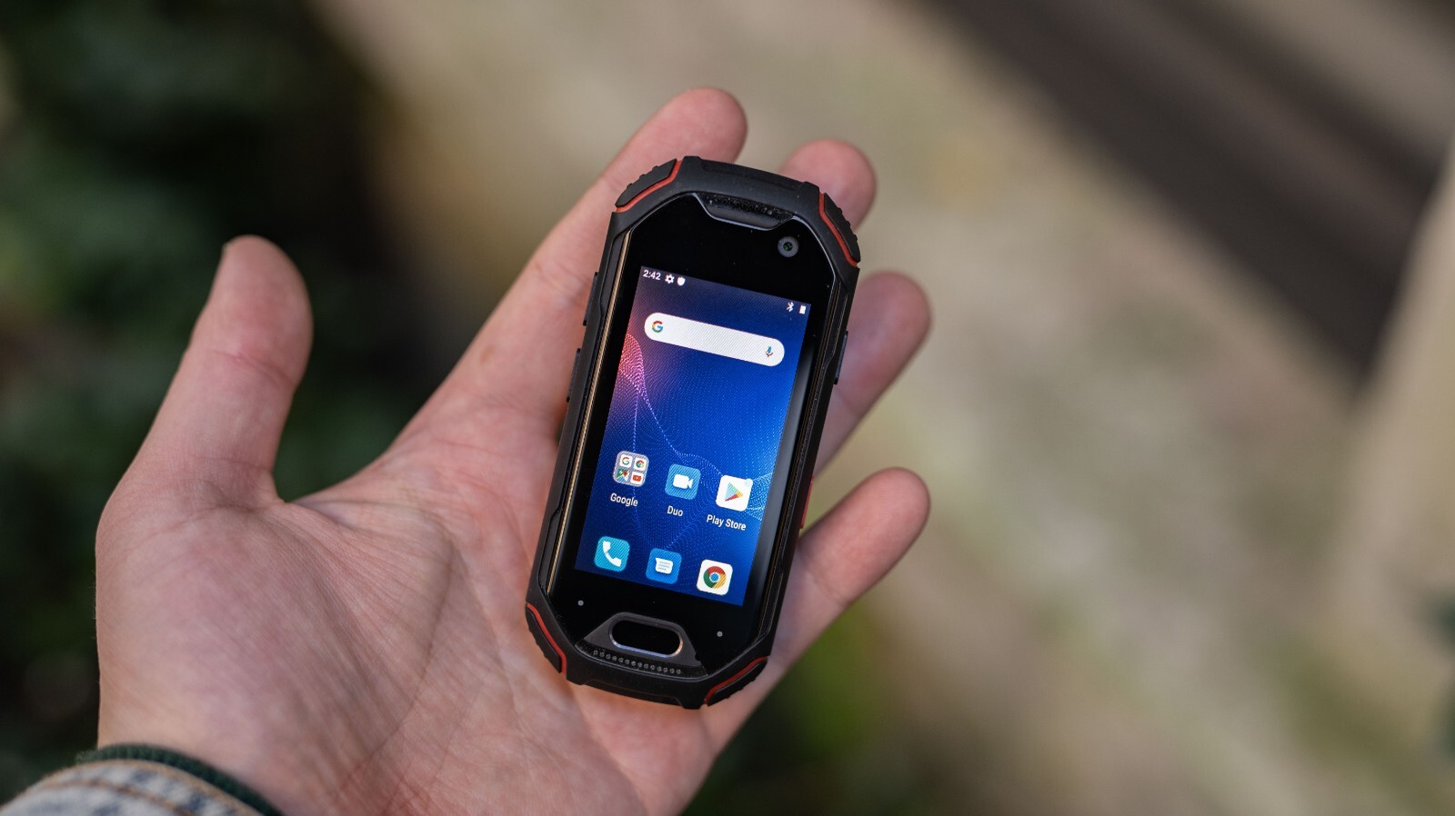 Unihertz Atom, Smallest 4G IP68 Rugged Smartphone, 2.45” Display, Android 9 NFC