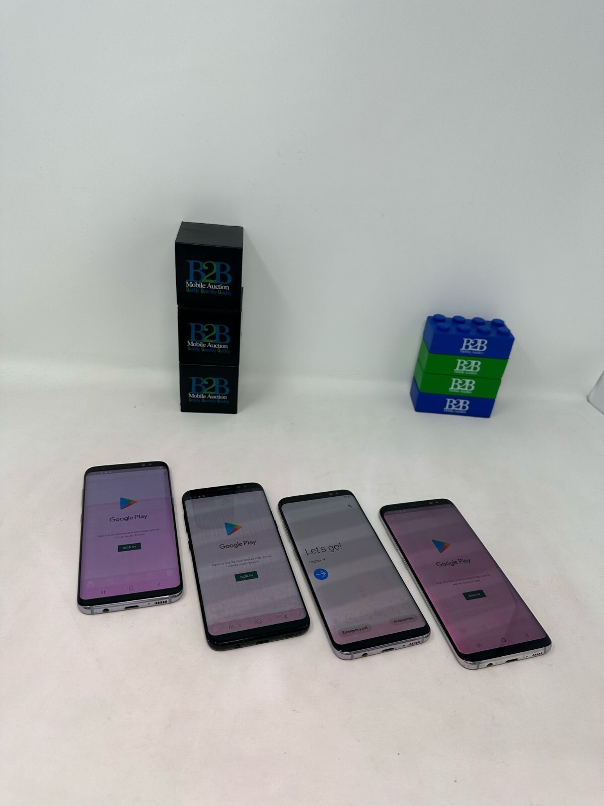 Samsung Galaxy S9 SM-G960U 64GB Unlocked Mixed Color-Heavy Shadow Burn on Screen