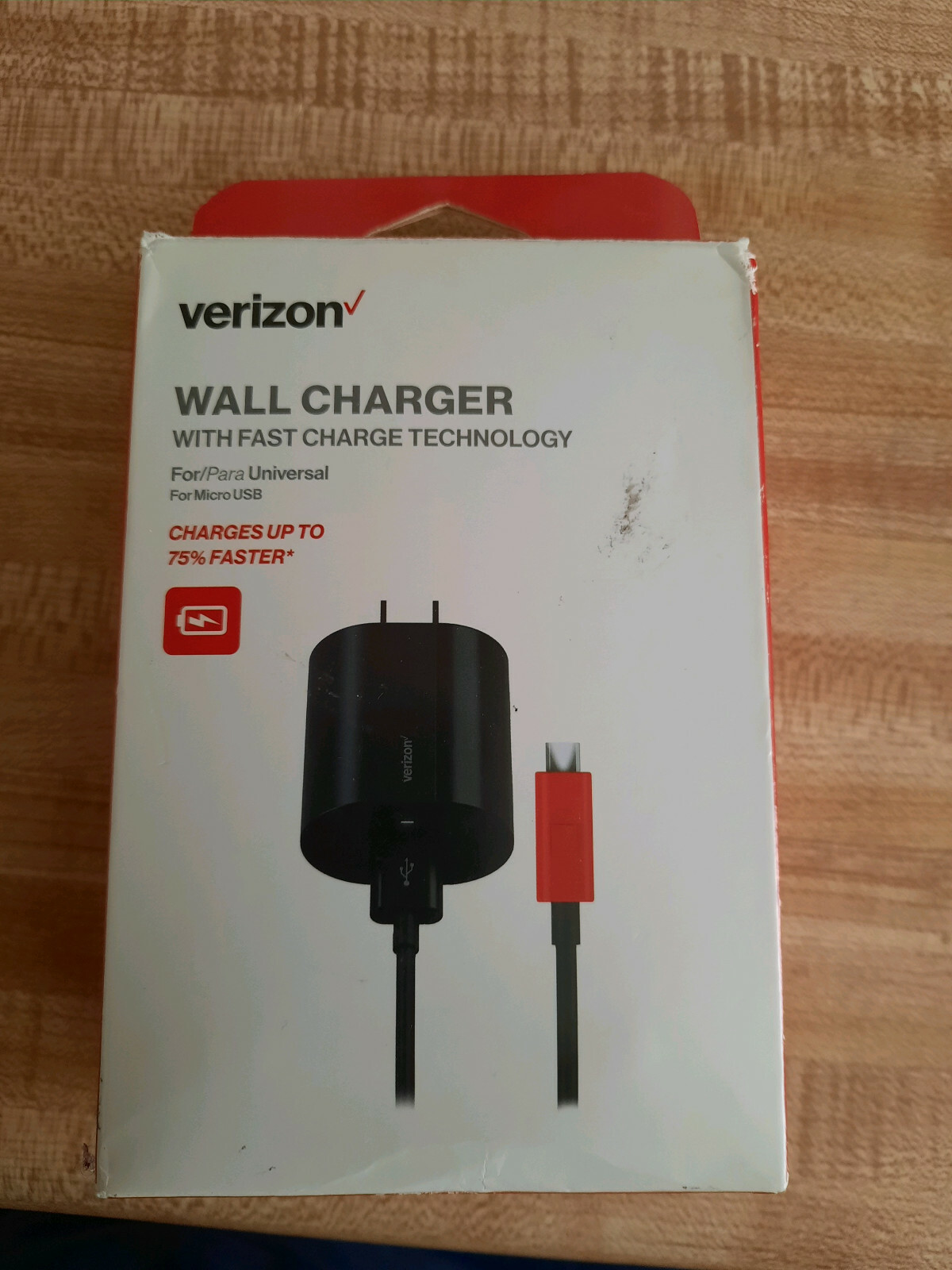 Used Samsung J3 Eclipse SM-J327V – 16GB – Black (Verizon) Smartphone + Charger