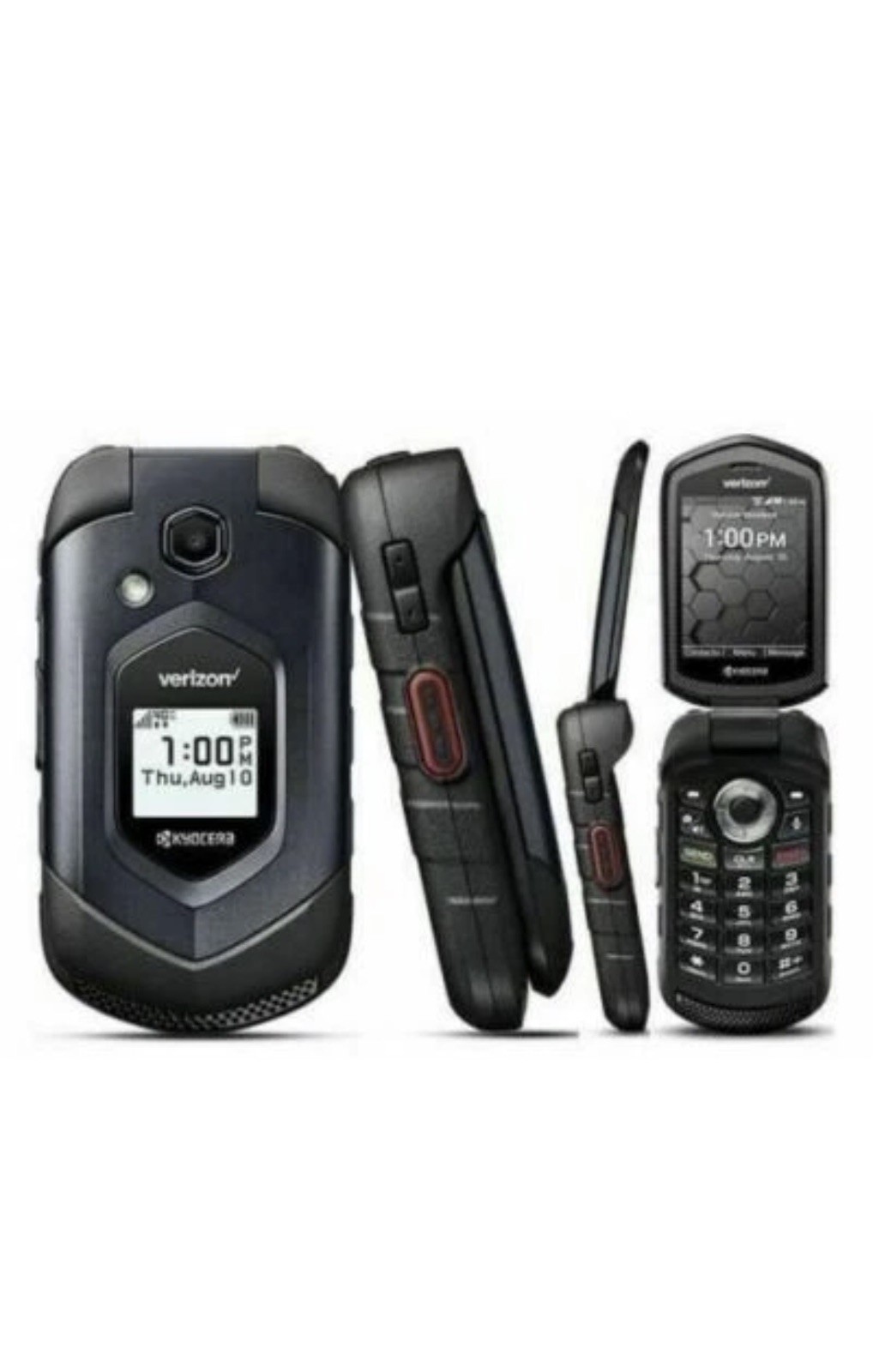 Kyocera DuraXV E4610 4G LTE KOSHER Flip Phone Unlocked KOSHER Heimish For Less