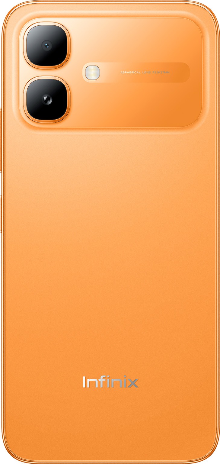 Infinix SMART 20 (Orange, 128 GB 4 GB RAM) Helio G81 Ultimate Unlocked Phone.