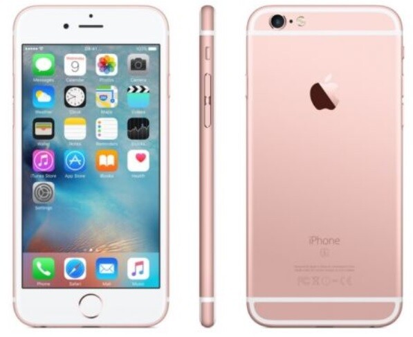 Apple iPhone 6s+ PLUS 16GB “TracFone Only” Phone Grey/Rose Good Condition