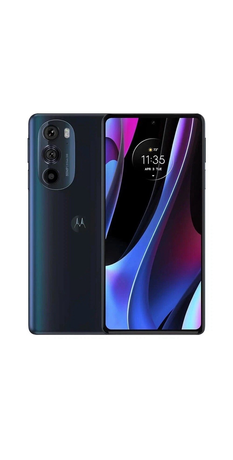 Motorola Moto Edge+ 5G UW (2022) Unlocked 256GB Cosmos Blue Good