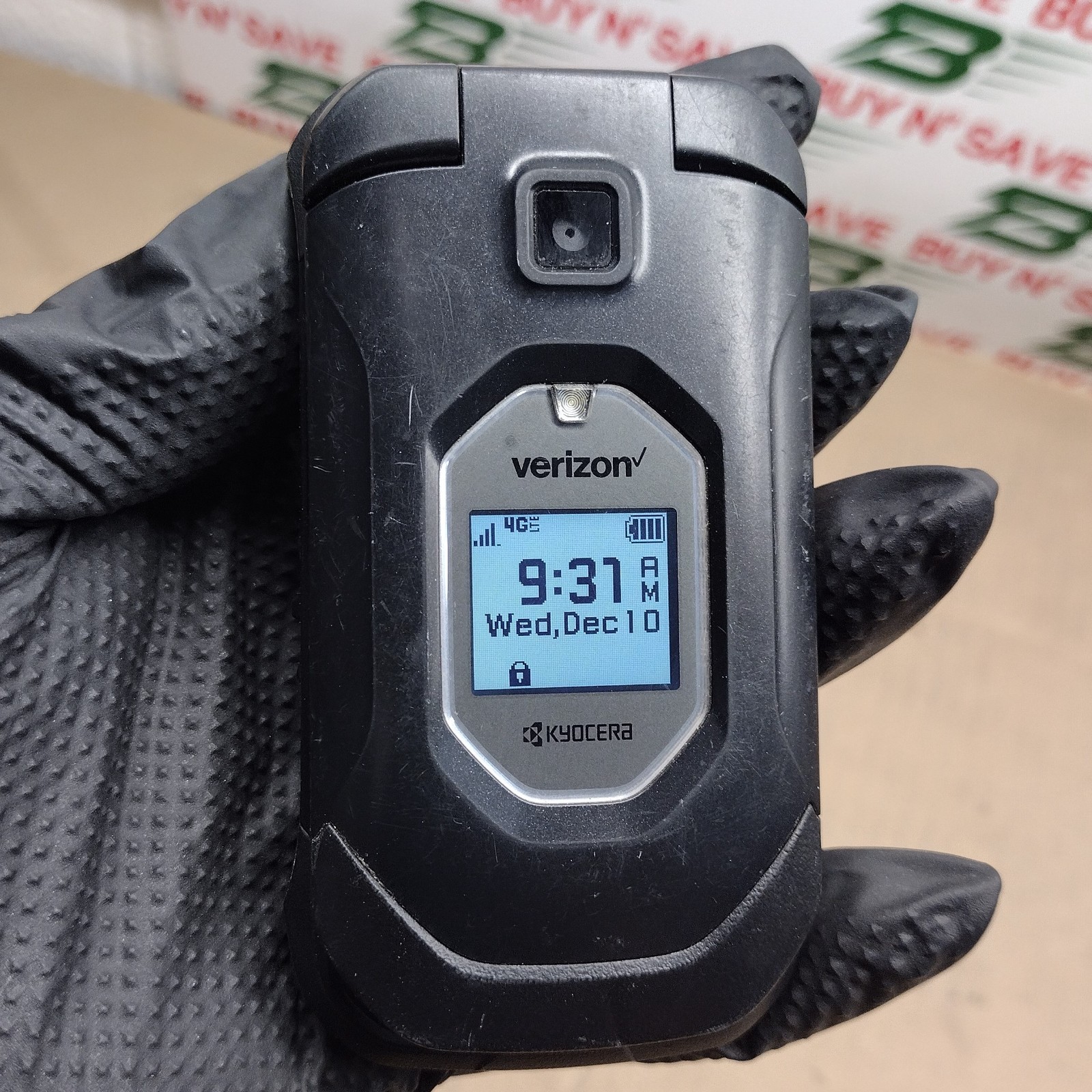 Kyocera DuraXV Extreme+ PLUS E4811 Rugged 4G LTE Phone (Verizon) NoChrger – USED