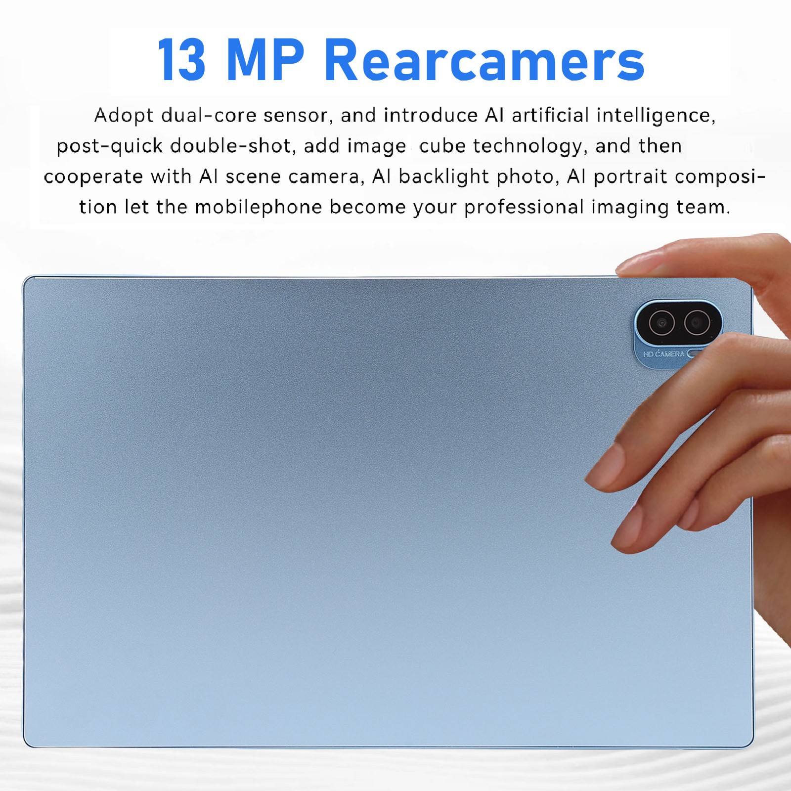 10.1 Inch 5G Tablet Support For 1412GB RAM 512GB ROM 8MP 13MP Cameras G9