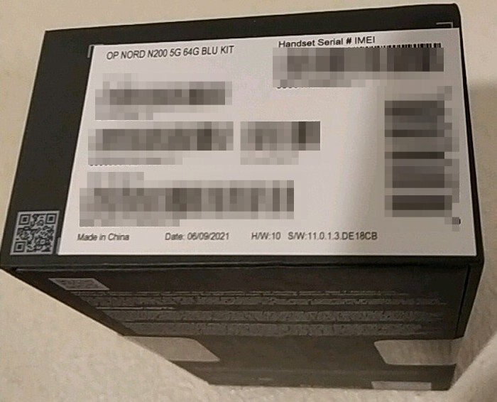 OnePlus Nord N200 5G – 64GB – Blue Quantum (T-Mobile) (Single SIM) – Unopened