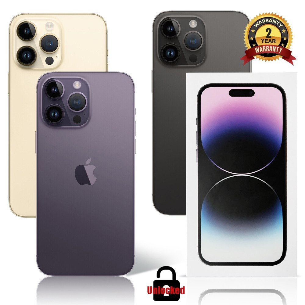 New Sealed Apple iPhone 14/iPhone 14 Pro Max 128GB 256GB 512GB Unlocked GSM+CDMA