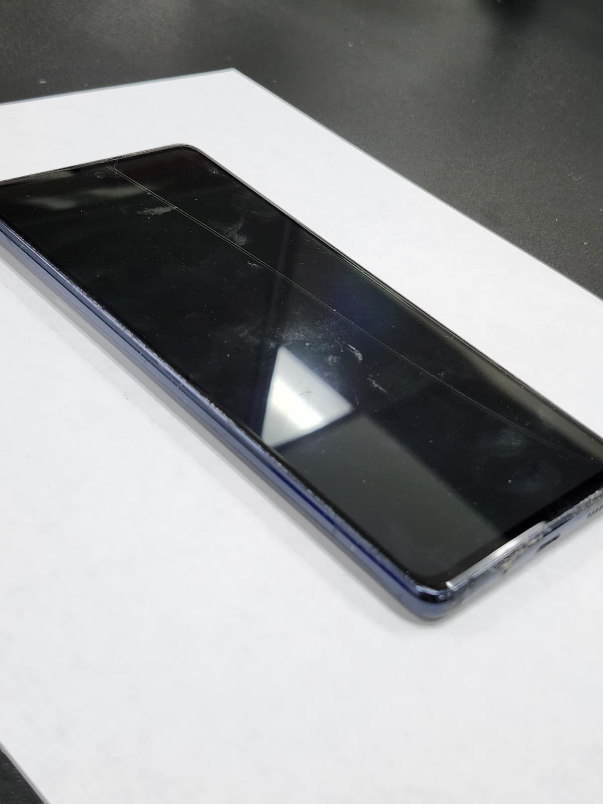 DEFECTIVE – Samsung Galaxy S20 FE 5G – 128GB Cloud Navy – GSM Unlocked – 11713