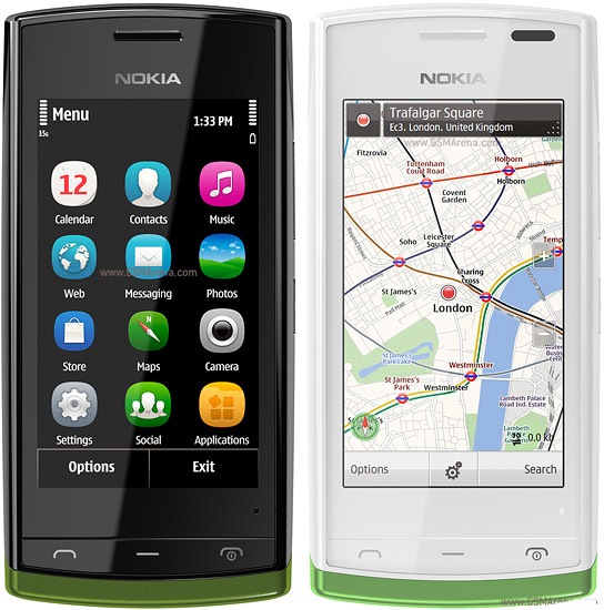 Unlocked Nokia 500 N500 Fate 3.2″ 3G Wifi 5.0MP Symbian Anna OS Smartphone