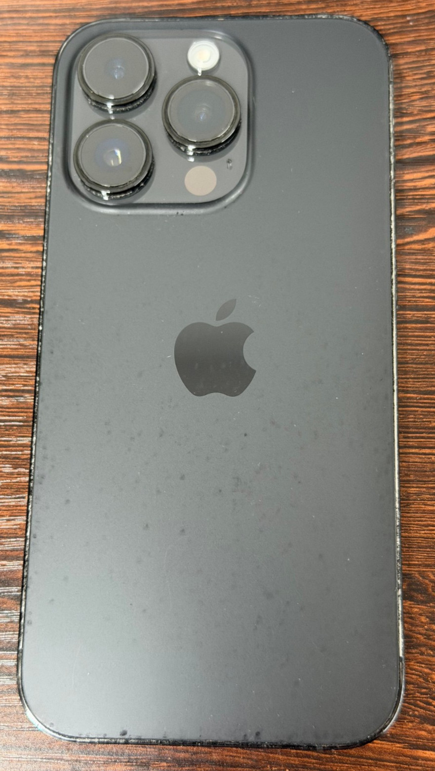 Unlocked Apple iPhone 14 Pro – 256GB Black – Crcks on Front – 78% Batt – Read
