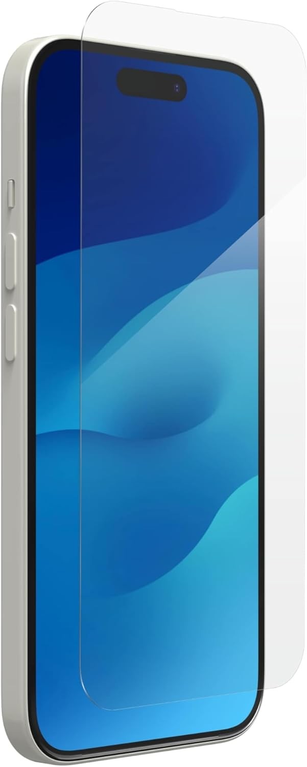 iPhone 15 Glass+ Screen Protector – 3X Stronger, Scratch & Smudge Resistant