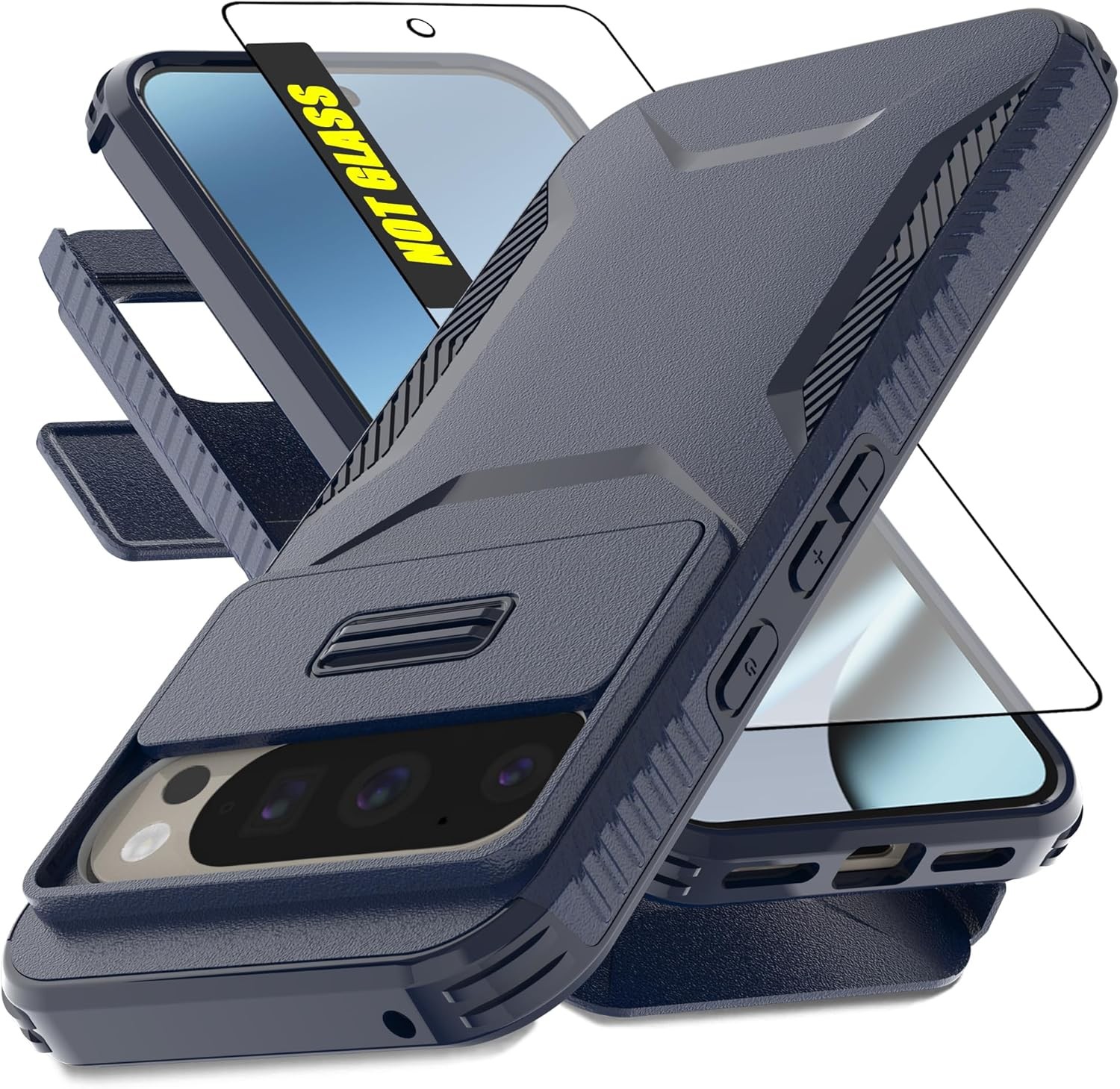 Google Pixel 10 Pro XL & 9 Pro XL Case | Heavy Duty Rugged Shockproof Protective