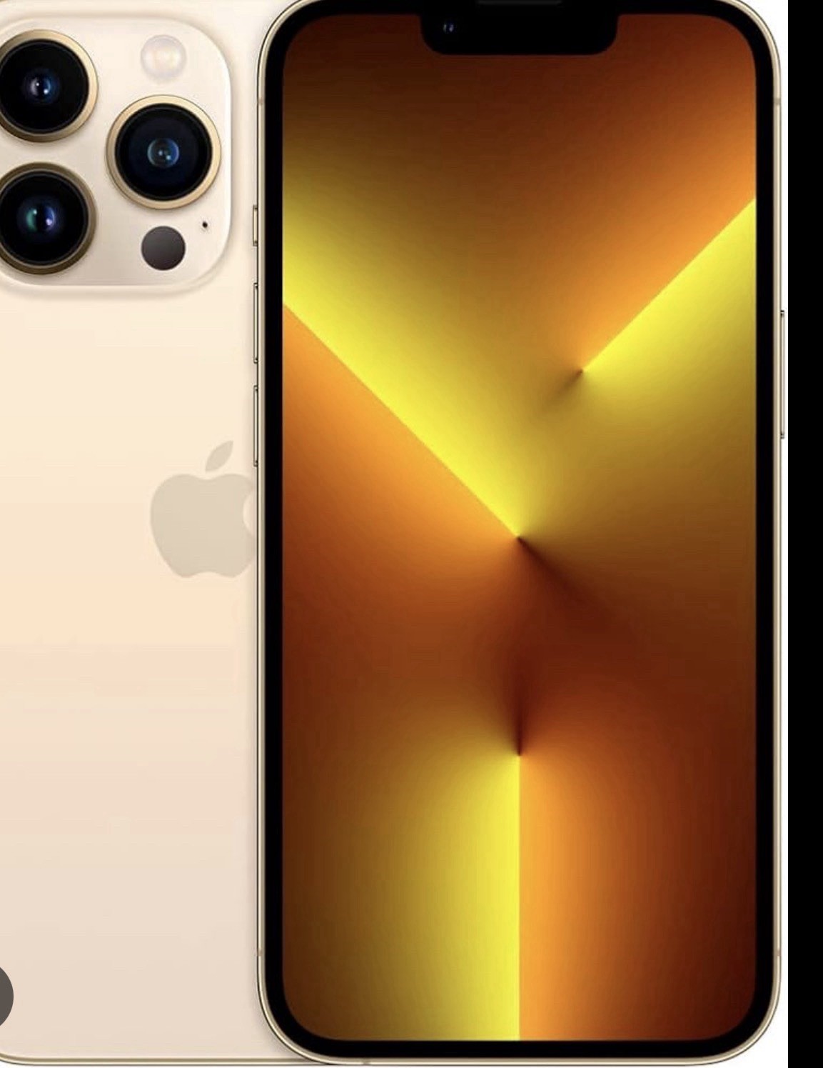 Apple iPhone 13 Pro Gold 12 MP Camera Hexa Core 6.1 in Smartphone
