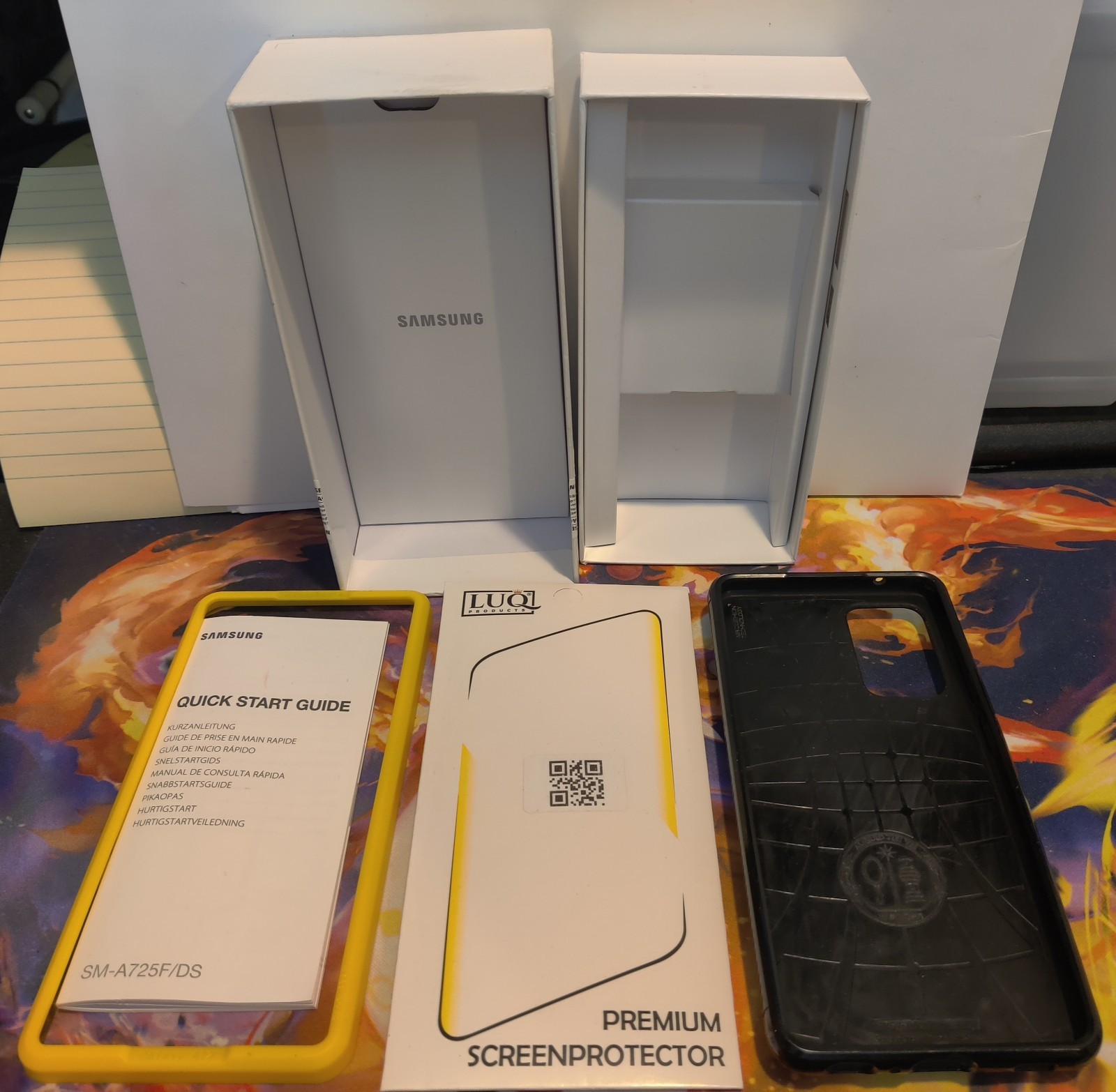 Samsung Galaxy A72 – 128 GB – Awesome Black (Unlocked)