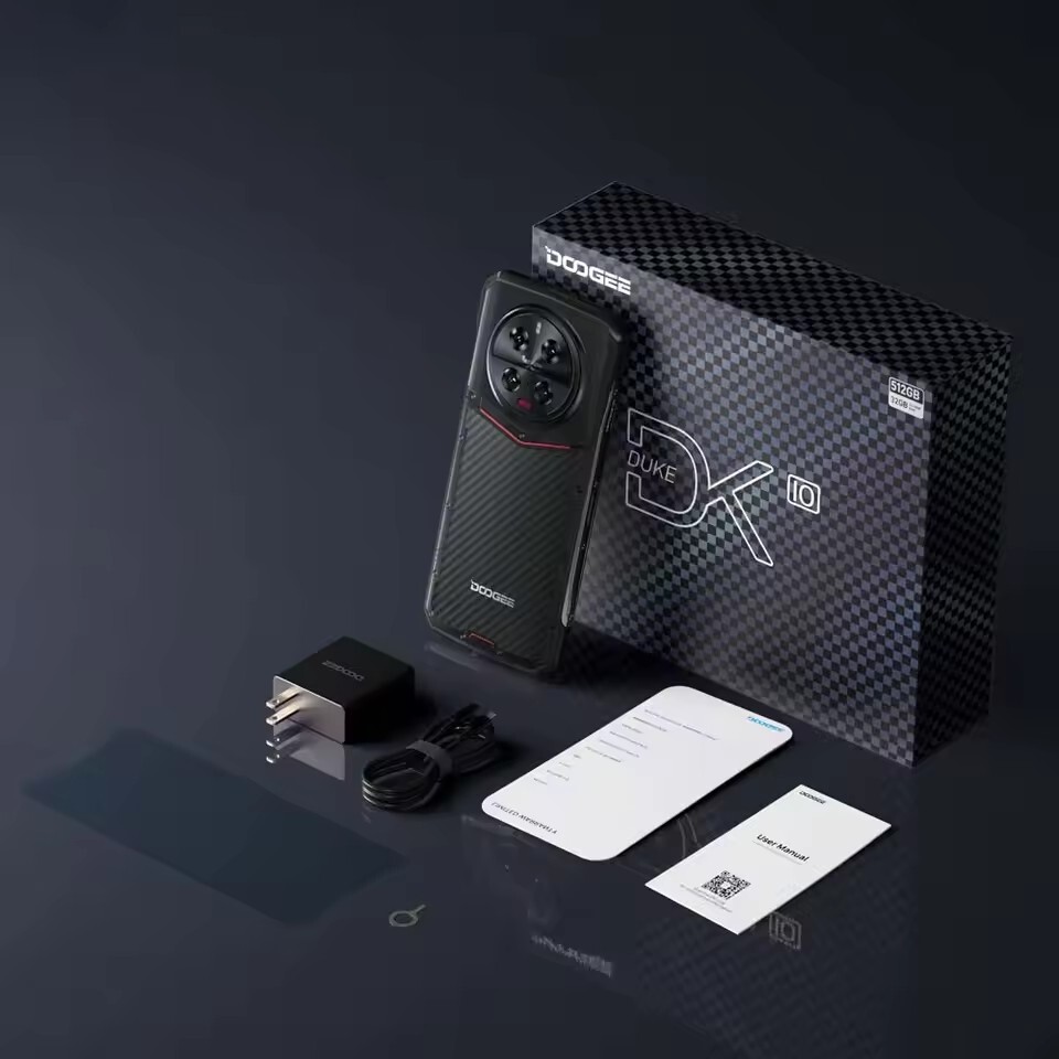 DOOGEE DK 10 Rugged 5G Smartphone 120Hz 2.5K Display 50MP Quad Camera 120W NFC