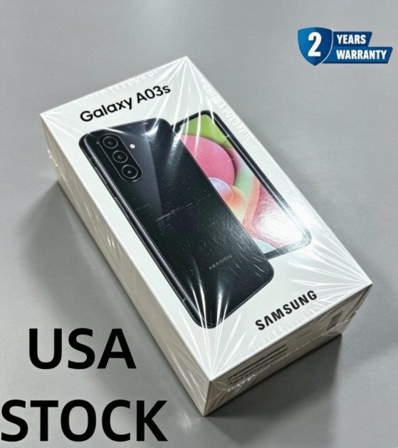 NEW Samsung Galaxy A03s 32GB GSM/CDMA Unlocked Android Smartphone – Black