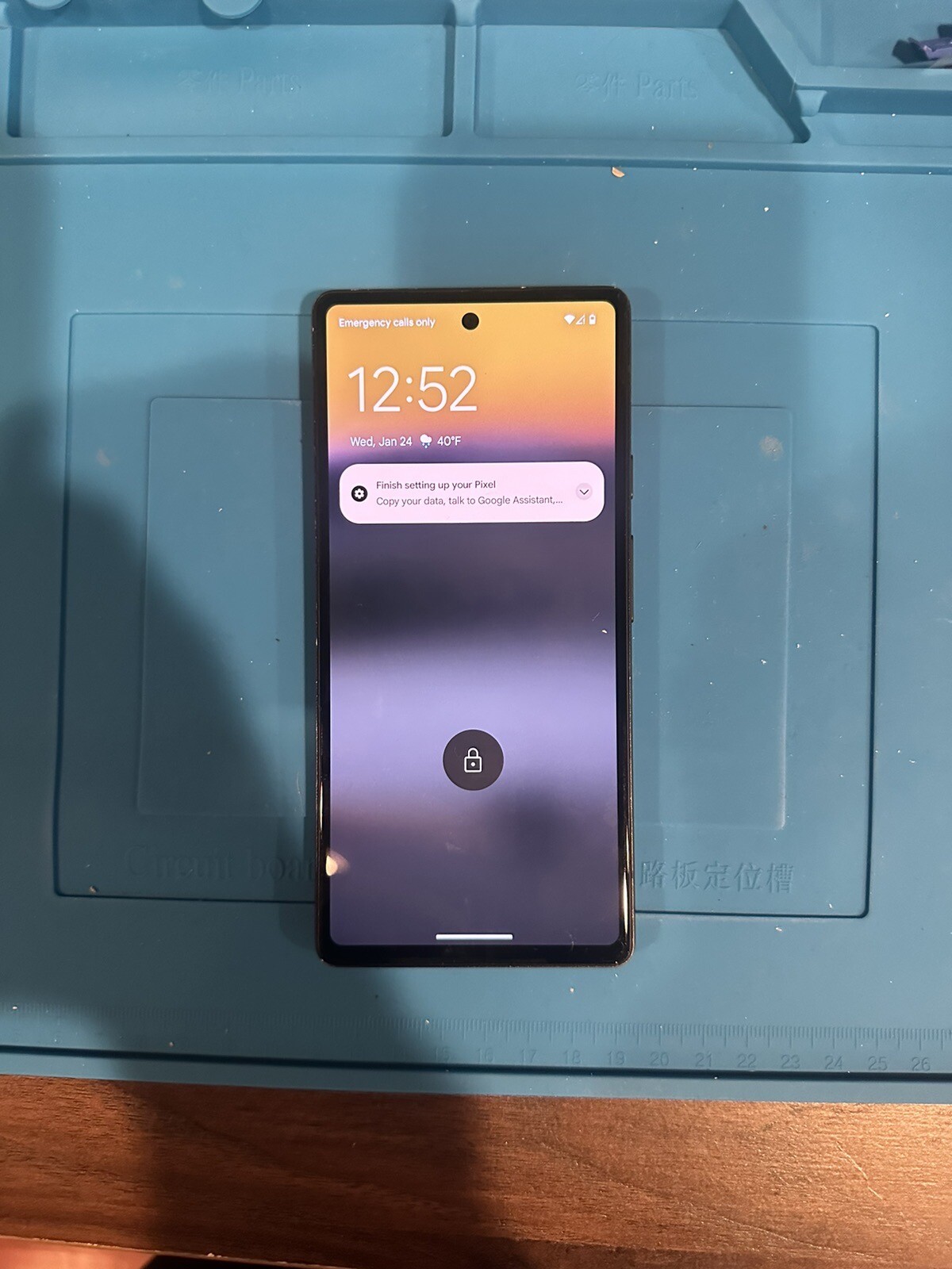 Google Pixel 6 – 128 GB – Stormy Black (Metro)
