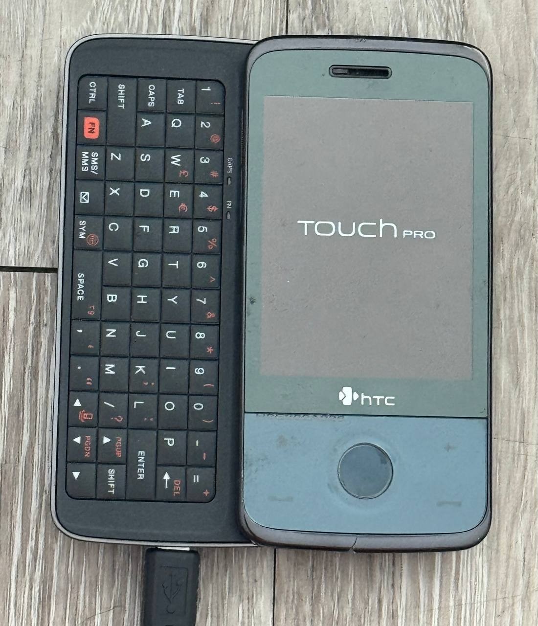 HTC Touch Pro Slide QWERTY Phone Does Not Hold Charge AS-IS