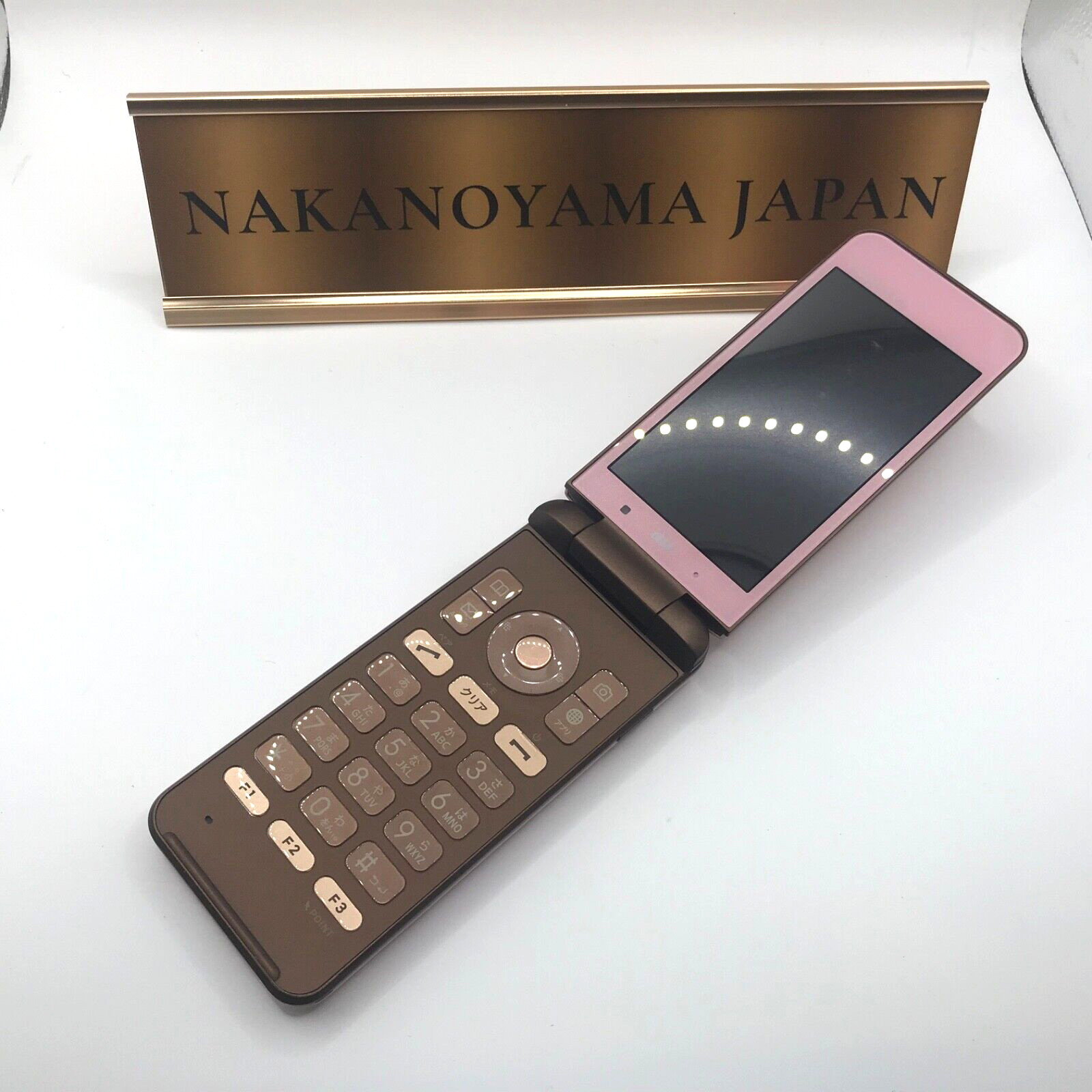 KYOCERA KYF31 GRATINA 4G WIFI KEITAI ANDROID FLIP PHONE PINK UNLOCKED
