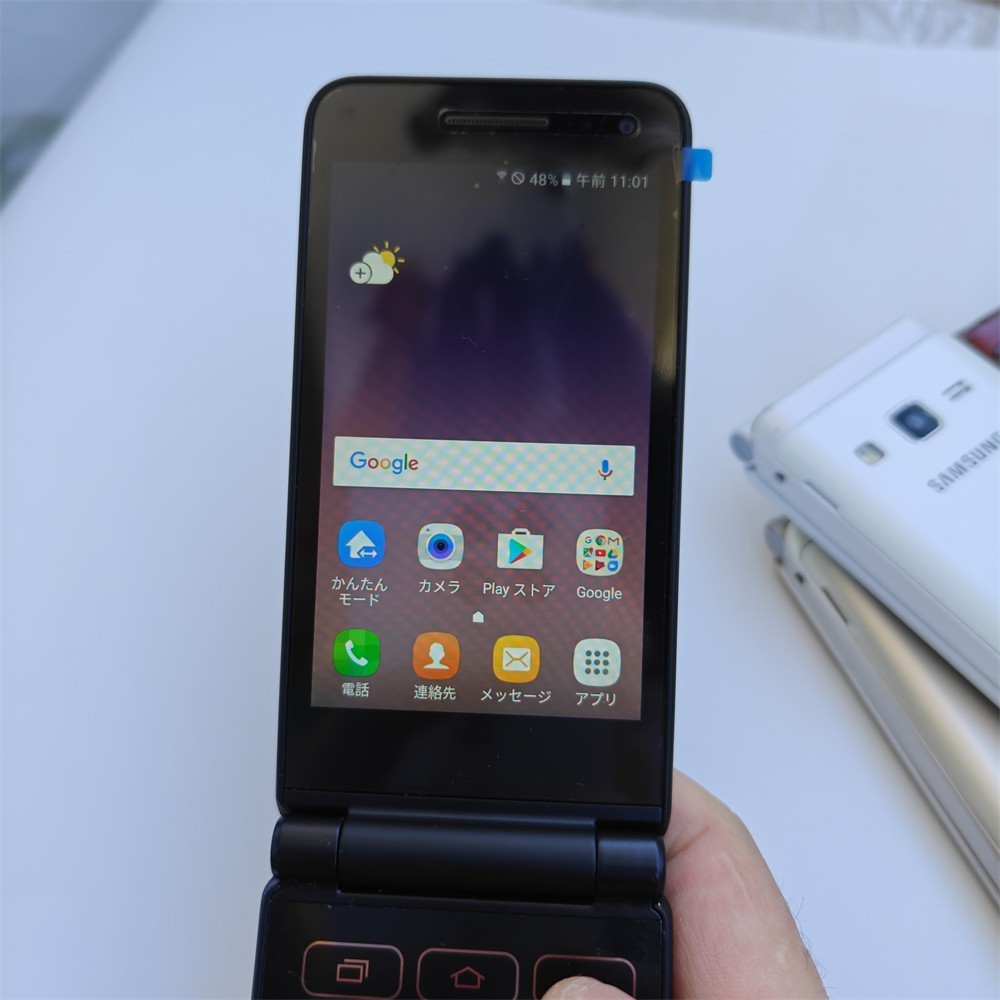 Unlocked Original Samsung Galaxy Folder 2 G160N 8MP WIFI 1-SIM 4G Mobile Phone