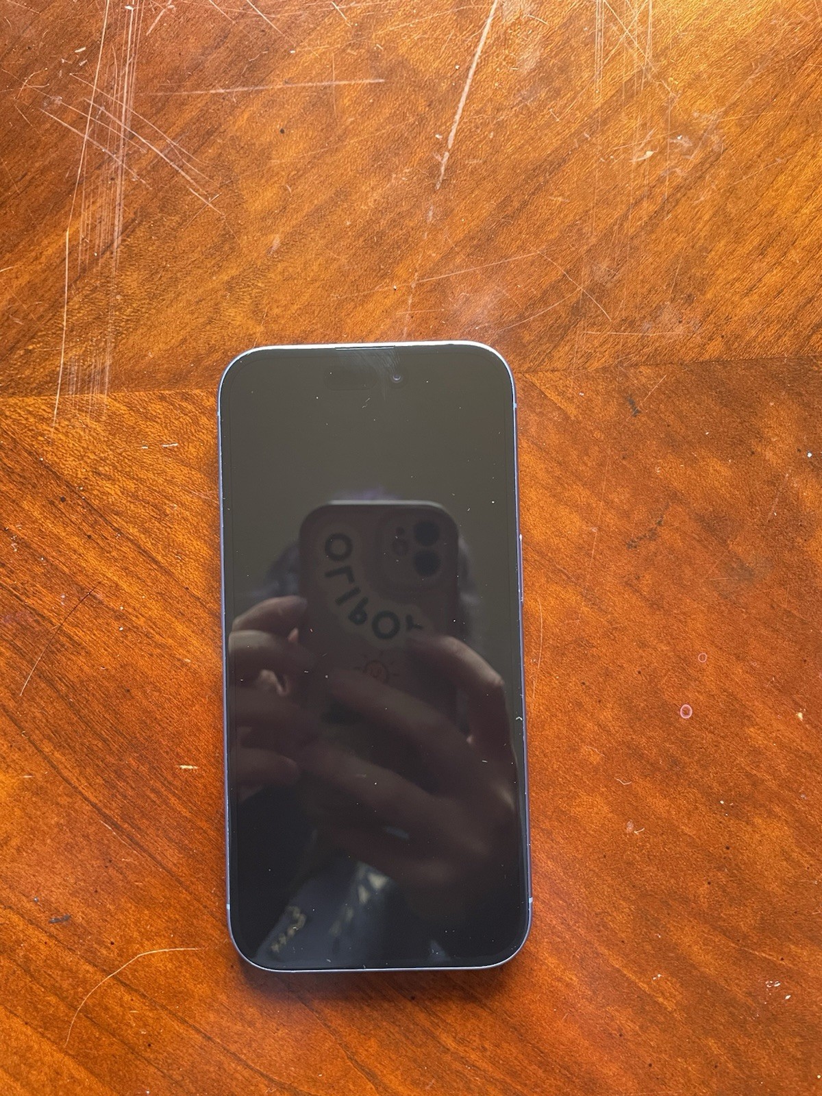 Apple iPhone 15 Blue Smartphone Bar Style 12MP Camera Resolution