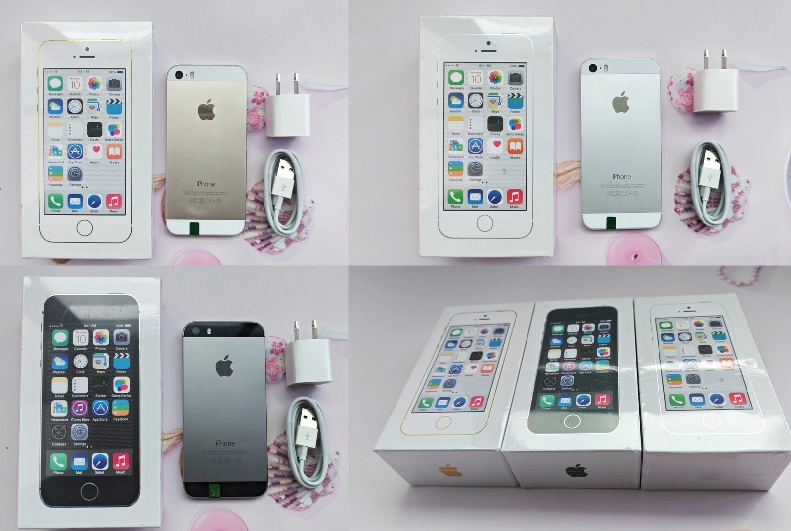 Apple iPhone 5s Unlocked New Battery – 16 GB/32 GB/64 GB- ALL COLOR ON SALE