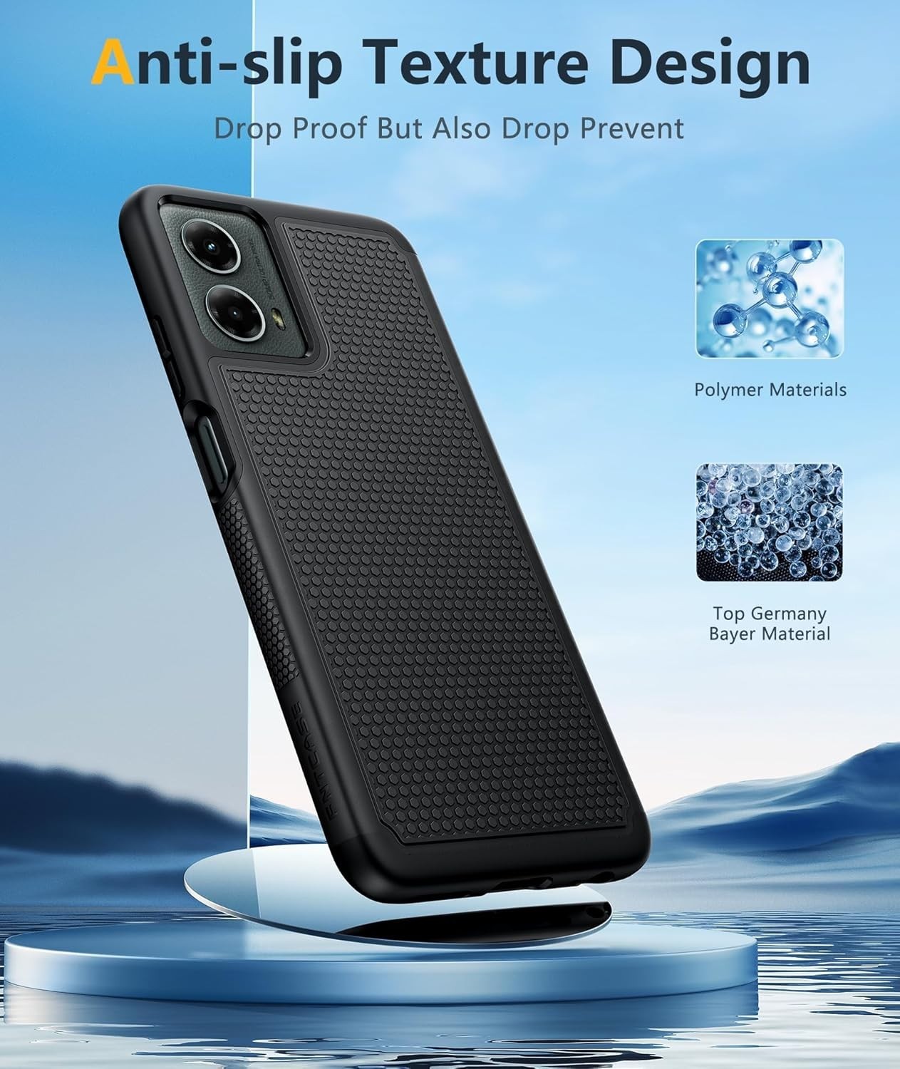 FNTCASE for Moto G-5G 2024 Case: Moto G 2024 Phone Case 14FT Military Grade Drop