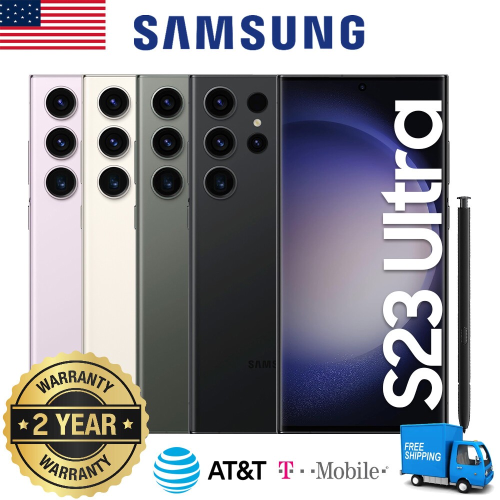 NEW & SEALED Samsung Galaxy S23 Ultra S22 Ultra 5G Unlocked GSM+CDMA