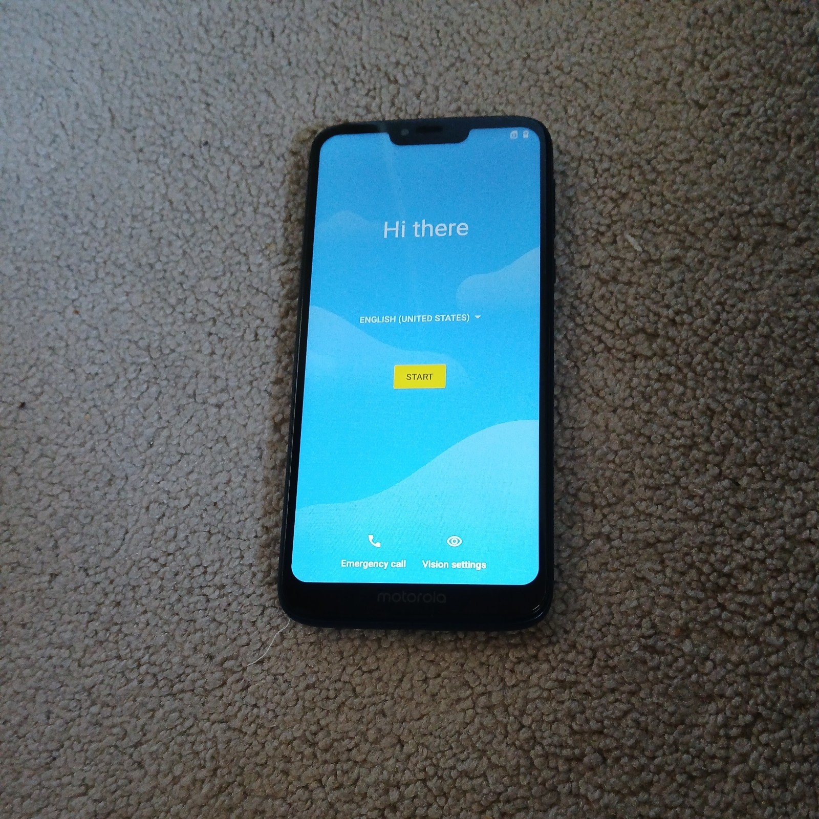 Motorola Moto G7 Power 32GB XT1955-6 Marine Blue Verizon Only – Good