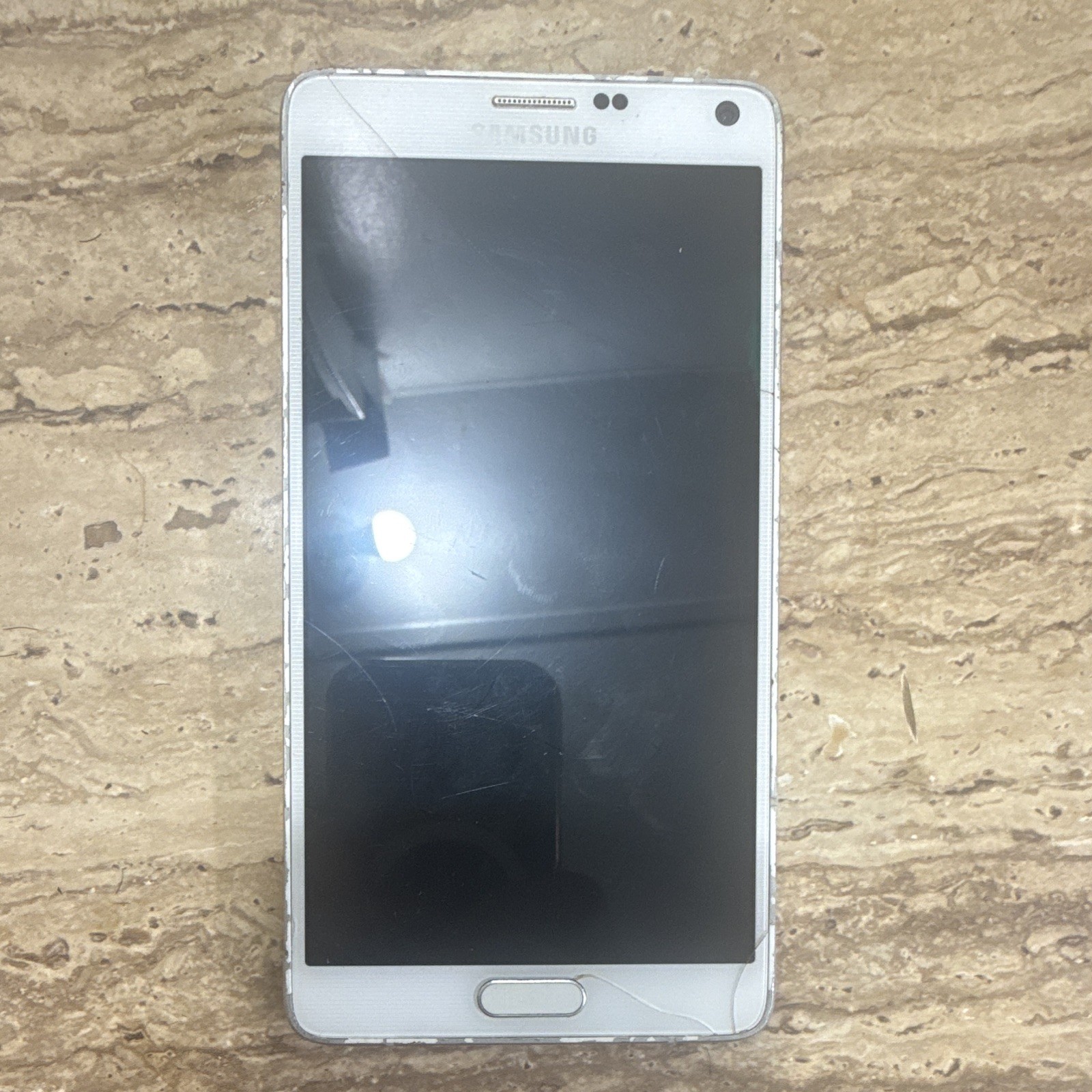 Samsung Galaxy Note 4 32GB White Verizon 4G LTE SM-N910V 5.7in 16MP
