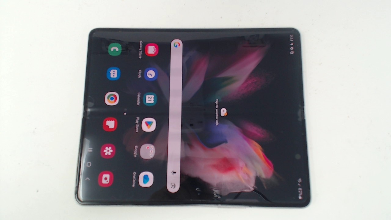 Samsung Galaxy Z Fold3 SM-F926U1 Cellphone (Silver 512GB) VISIBLE Single Sim