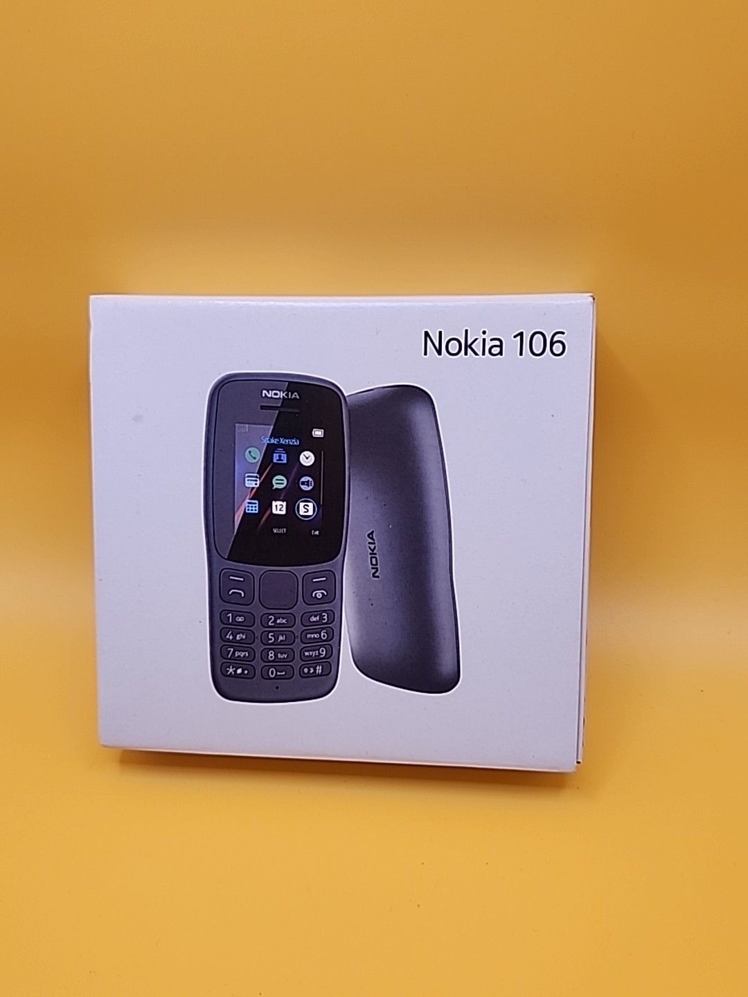 Nokia 106 (2018) TA-1190 Black Dual Sim Brand New Sealed Feature Phone🔥