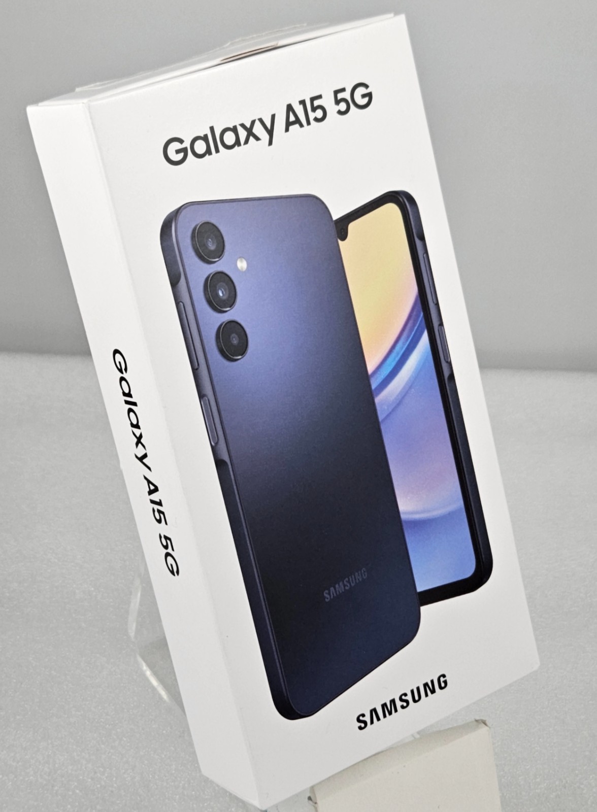 Samsung SM-A156UZKFXAG Galaxy A15 5G 64GB Blue Black (Unlocked)-NEW-OPEN BOX