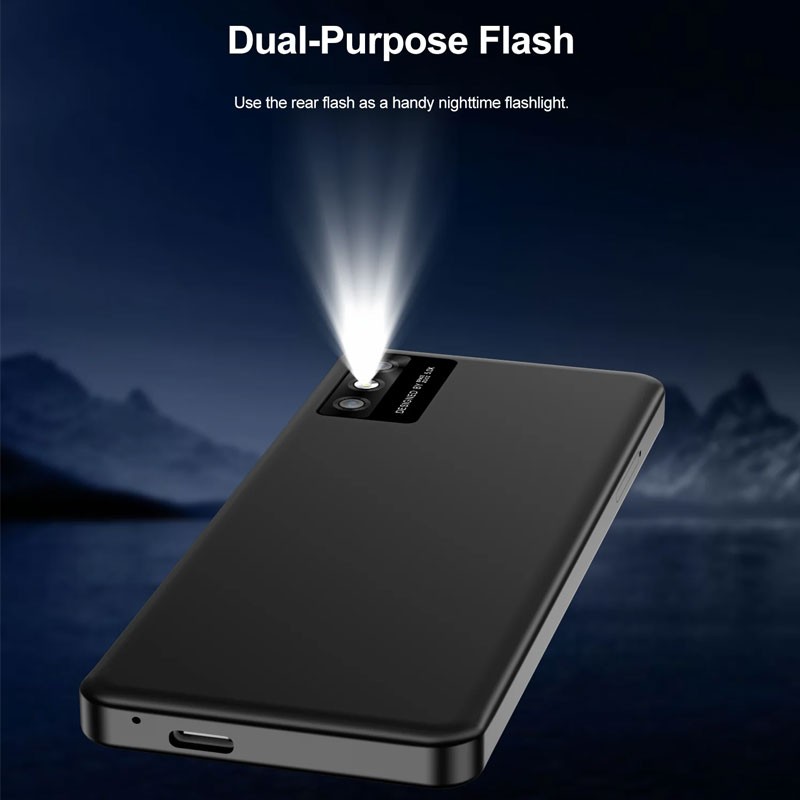 MINI Unlocked DOOV R77 PRO Android 14 Smartphone Dual SIM Phone Keyboard Mobile