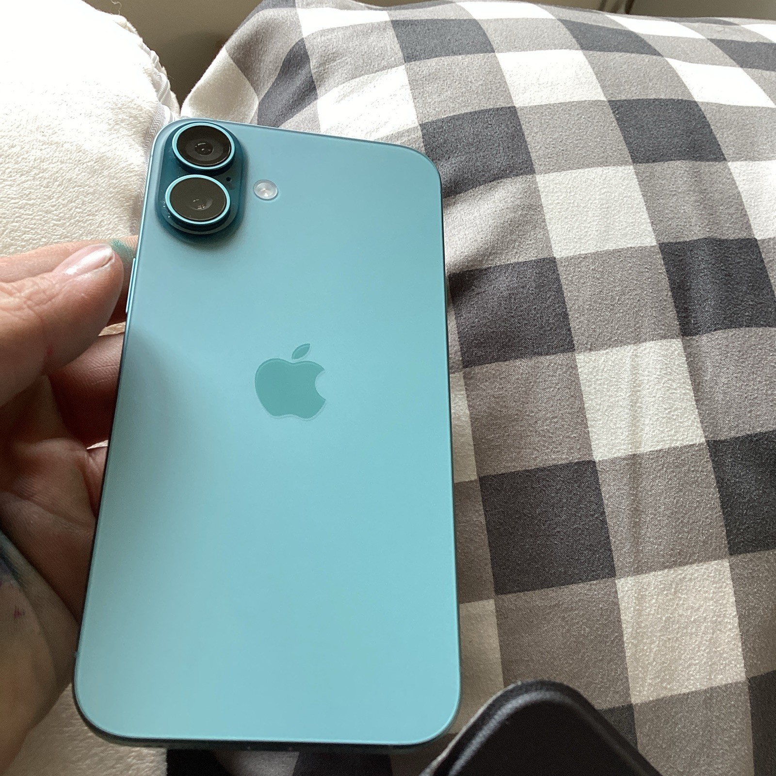 Apple iPhone 16 Plus 256GB Blue Unlocked in open box condition