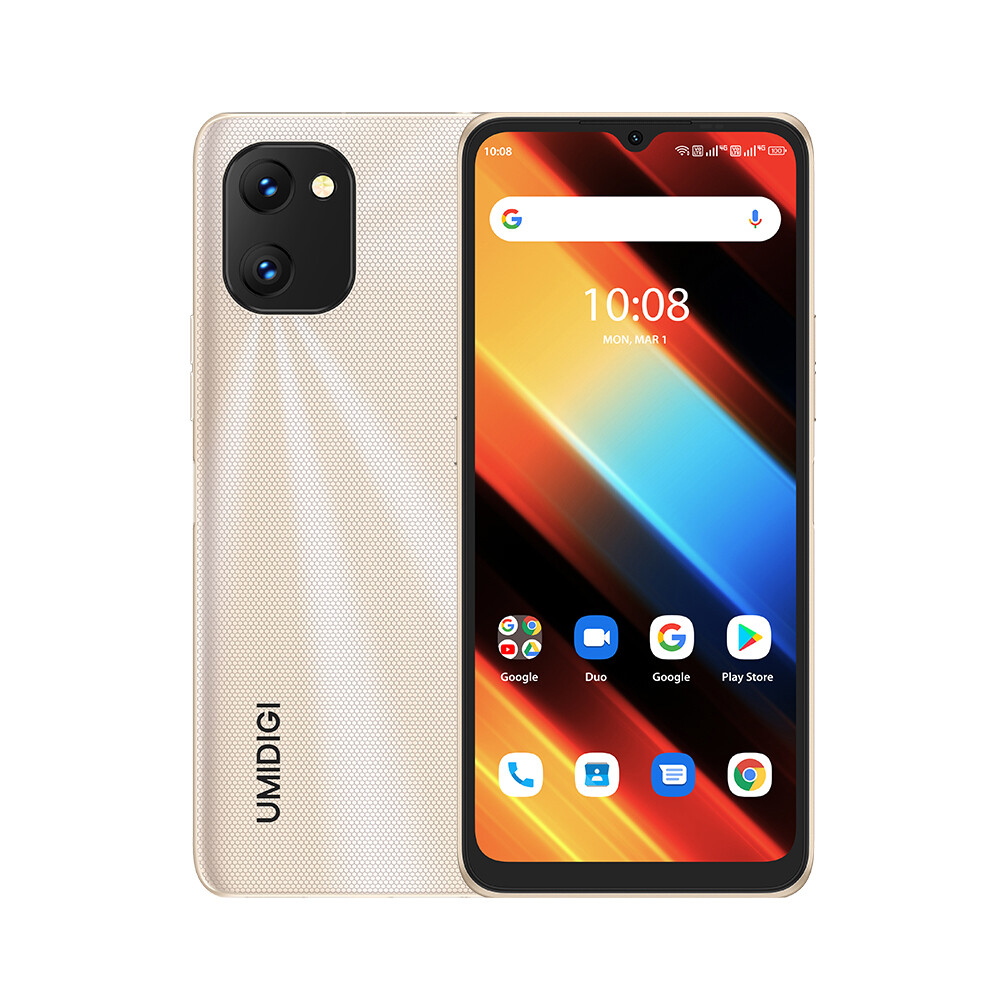 UMIDIGI Power 7S 4GB+64GB 6150mAh Dual SIM 4G Unlocked Android Smartphone