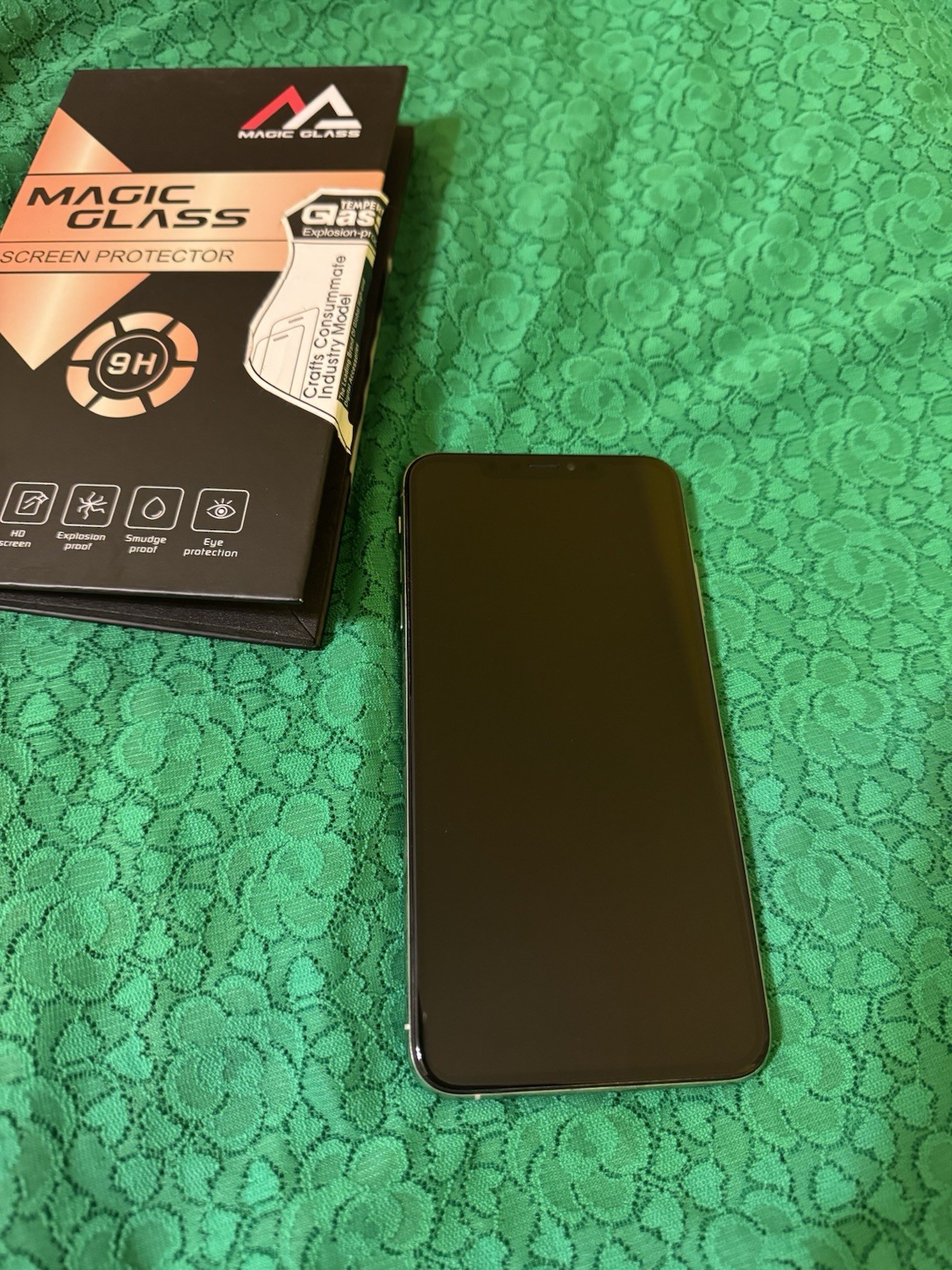 Apple iPhone XS Max Smartphone 256GB Unlocked Silver/White