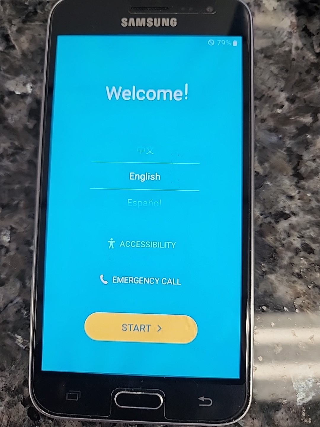 Samsung Galaxy J3 (2016) – 16 GB – Black (U.S. Cellular) TESTED