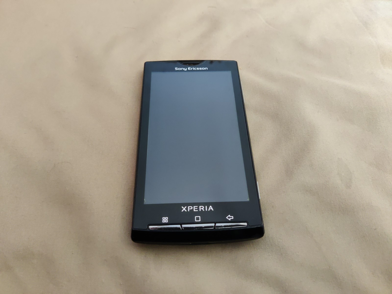 #1C# Sony Ericsson Xperia X10a – Black ( AT&T ) Rare Vintage Collectible Phone