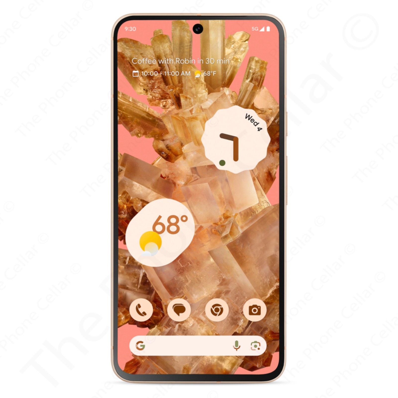 Google Pixel 8 128GB Unlocked 6.2″ OLED 50MP GPS NFC NFC 5G LTE Rose
