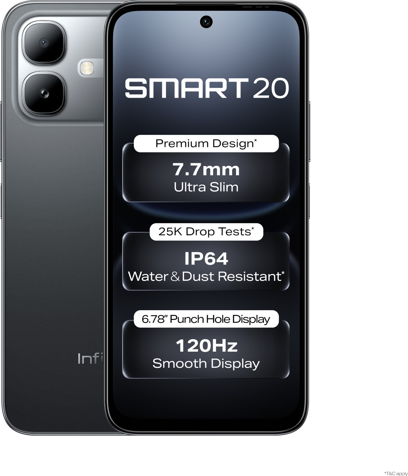 Infinix SMART 20 (Orange, 128 GB 4 GB RAM) Helio G81 Ultimate Unlocked Phone.