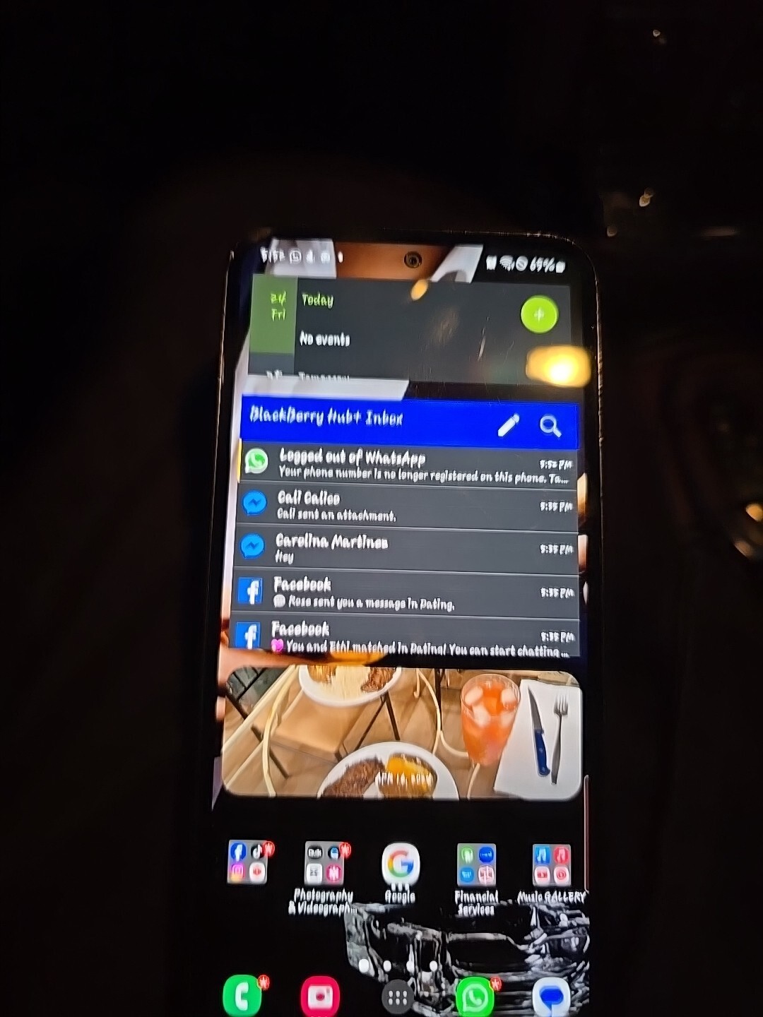 Samsung Galaxy A54 5G With TikTok And CapCut Installed SD Card Slot