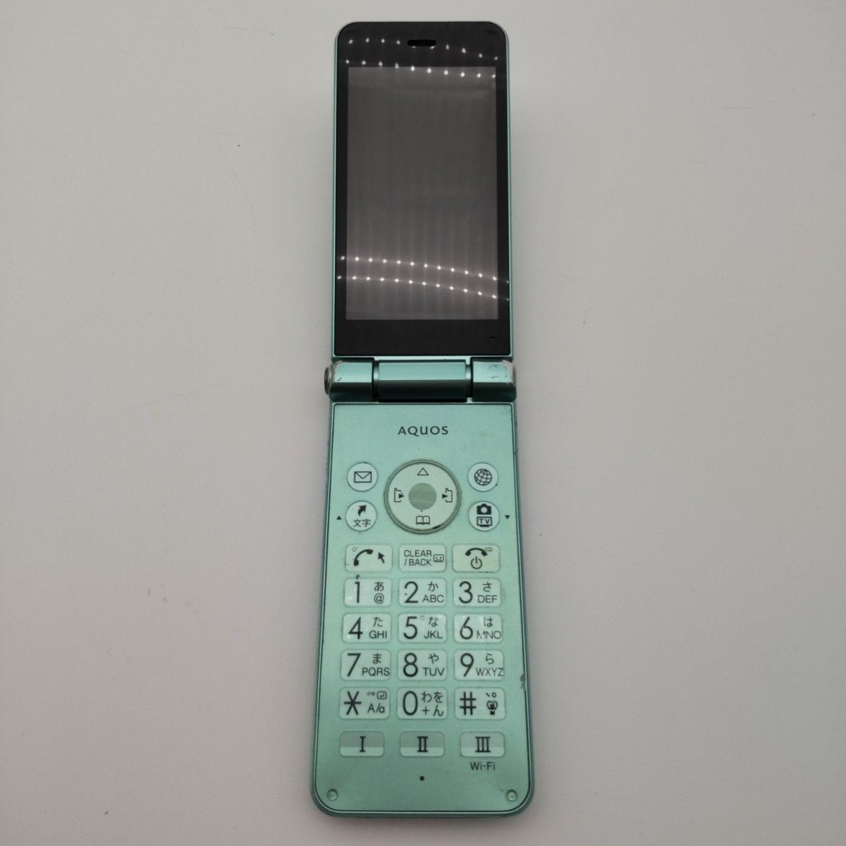 SHARP AQUOS KEITAI 2 601SH Green SoftBank Android Flip Phone Unlocked JP
