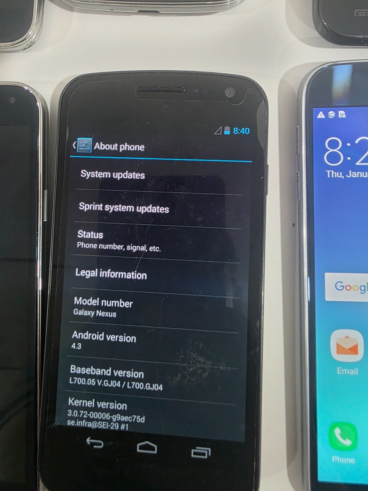 Lot of 10 Samsung Galaxy Smartphones S2/S4/S5/S6/Nexus AS-IS Wiped LTE